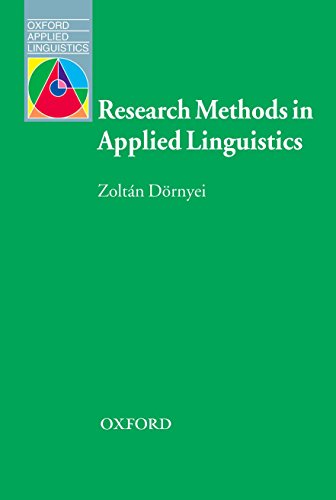 Research Methods in Applied Linguistics (Oxford Applied Linguistics) von Oxford University Press
